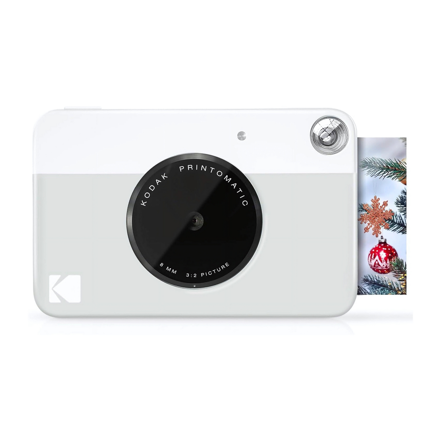 Kodak Printomatic – Compact Instant Camera with Zink Printing (Gray)